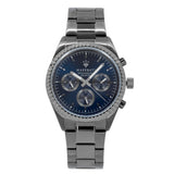 Buy Shop Maserati Competizione Blue Dial Grey Steel Strap Watch For Men - R8853100019 USA Online