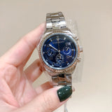 Buy Shop Maserati Competizione Blue Dial Silver Steel Strap Watch For Men - R8853100011 USA Online