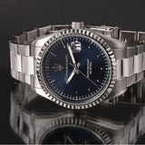 Buy Shop Maserati Competizione Blue Dial Silver Steel Strap Watch for Men - R8853100029 USA Online