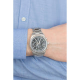 Buy Shop Maserati Competizione Chronograph Black Dial Silver Steel Strap Watch For Men - R8853100014 USA Online