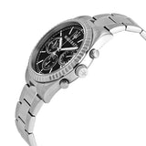 Buy Shop Maserati Competizione Chronograph Black Dial Silver Steel Strap Watch For Men - R8853100014 USA Online