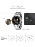 Buy Shop Maserati Competizione Chronograph Black Dial Silver Steel Strap Watch For Men - R8873600003 USA Online