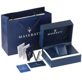 Buy Shop Maserati Competizione Chronograph Blue Dial Gold Steel Strap Watch For Men - R8853100026 USA Online