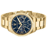 Buy Shop Maserati Competizione Chronograph Blue Dial Gold Steel Strap Watch For Men - R8853100026 USA Online