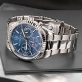 Buy Shop Maserati Competizione Chronograph Blue Dial Silver Steel Strap Watch For Men - R8853100013 USA Online