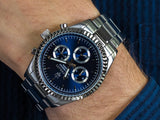 Buy Shop Maserati Competizione Chronograph Quartz Blue Dial Watch For Men - R8853100022 USA Online