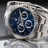 Buy Shop Maserati Competizione Chronograph Quartz Blue Dial Watch For Men - R8853100022 USA Online