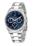 Buy Shop Maserati Competizione Chronograph Quartz Blue Dial Watch For Men - R8853100022 USA Online