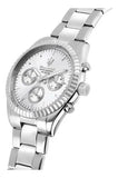 Buy Shop Maserati Competizione Chronograph Silver Dial Silver Steel Strap Watch for Men - R8853100041 USA Online