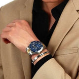 Buy Shop Maserati Competizione Diver Blue Dial Two Tone Steel Strap Watch for Men - R8873600010 USA Online