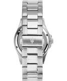 Buy Shop Maserati Competizione Green Dial Silver Steel Strap Watch for Men - R8853100038 USA Online