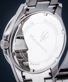 Buy Shop Maserati Competizione Green Dial Silver Steel Strap Watch for Men - R8853100038 USA Online
