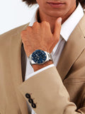 Buy Shop Maserati Competizione Quartz Blue Dial Silver Steel Strap Watch For Men - R8853100036 USA Online