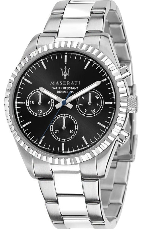 Buy Shop Maserati Competizione Chronograph Quartz Black Dial Watch For Men - R8853100023 USA Online