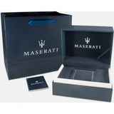 Buy Shop Maserati Competizione Chronograph Black Dial Silver Steel Strap Watch For Men - R8873600008 USA Online