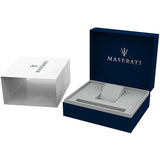 Buy Shop Maserati Competizione Silver Dial Silver Steel Strap Watch for Men - R8853100045 USA Online