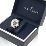 Buy Shop Maserati Epoca Automatic Skeleton Mechanical Silver Dial Watch For Men - R8821118003 USA Online