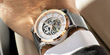 Buy Shop Maserati Epoca Automatic White Dial Silver Mesh Bracelet Watch For Men - R8823118001 USA Online