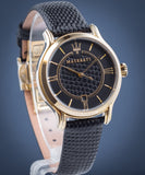 Buy Shop Maserati Epoca Black Dial Black Leather Strap Watch For Women - R8851118501 USA Online