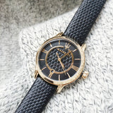 Buy Shop Maserati Epoca Black Dial Black Leather Strap Watch For Women - R8851118501 USA Online