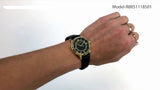 Buy Shop Maserati Epoca Black Dial Black Leather Strap Watch For Women - R8851118501 USA Online