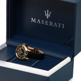 Buy Shop Maserati Epoca Black Dial Black Leather Strap Watch For Women - R8851118501 USA Online