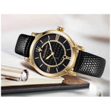 Buy Shop Maserati Epoca Black Dial Black Leather Strap Watch For Women - R8851118501 USA Online