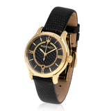 Buy Shop Maserati Epoca Black Dial Black Leather Strap Watch For Women - R8851118501 USA Online