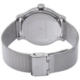 Buy Shop Maserati Epoca Blue Dial Silver Mesh Bracelet Watch For Men - R8853118006 USA Online