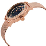 Maserati Epoca Blue Dial Rose Gold Mesh Strap Watch For Women - R8853118503