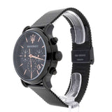 Buy Shop Maserati Epoca Chronograph Black Dial Black Mesh Strap Watch For Men - R8873618013 USA Online