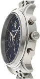 Buy Shop Maserati Epoca Chronograph Blue Dial Silver Steel Strap Watch For Men - R8873618024 USA Online