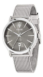 Buy Shop Maserati Epoca Grey Dial Grey Mesh Bracelet Watch For Men - R8853118002 USA Online