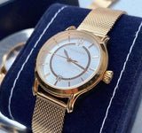 Buy Shop Maserati Epoca Mother of Pearl Dial Rose Gold Mesh Strap Watch For Women - R8853118506 USA Online