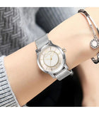 Buy Shop Maserati Epoca Mother of Pearl Dial Silver Mesh Strap Watch For Women - R8853118504 USA Online