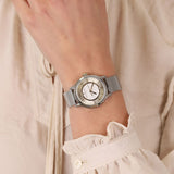 Buy Shop Maserati Epoca Mother of Pearl Dial Silver Mesh Strap Watch For Women - R8853118504 USA Online