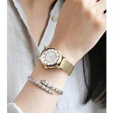 Buy Shop Maserati Epoca Mother of Pearl Dial Yellow Gold Mesh Strap Watch For Women - R8853118502 USA Online