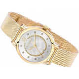Buy Shop Maserati Epoca Mother of Pearl Dial Yellow Gold Mesh Strap Watch For Women - R8853118502 USA Online