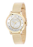 Buy Shop Maserati Epoca Mother of Pearl Dial Yellow Gold Mesh Strap Watch For Women - R8853118502 USA Online