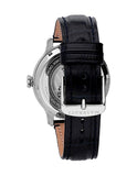 Buy Shop Maserati Epoca Automatic Skeleton Dial Black Leather Strap Watch For Men - R8821118002 USA Online