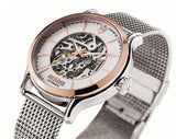 Buy Shop Maserati Epoca Automatic White Dial Silver Mesh Bracelet Watch For Men - R8823118001 USA Online