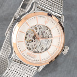 Buy Shop Maserati Epoca Automatic White Dial Silver Mesh Bracelet Watch For Men - R8823118001 USA Online