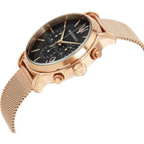Buy Shop Maserati Epoca Black Dial Gold Mesh Bracelet Watch For Men - R8873618005 USA Online