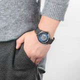 Buy Shop Maserati Epoca Automatic Skeleton Blue Dial Mesh Bracelet Watch For Men - R8823118002 USA Online