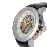 Buy Shop Maserati Ingegno Automatic Black Skeleton Dial Black Leather Strap Watch For Men - R8821119002 USA Online