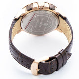 Buy Shop Maserati Ingegno Chronograph Brown Dial Brown Leather Strap Watch For Men - R8871619001 USA Online