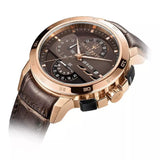 Buy Shop Maserati Ingegno Chronograph Brown Dial Brown Leather Strap Watch For Men - R8871619001 USA Online