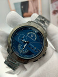 Buy Shop Maserati Ingegno Tachymeter Blue Dial Black Steel Strap Watch For Men - R8873619001 USA Online