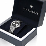 Buy Shop Maserati Legend Chronograph Black Dial Stainless Steel Watch For Men - R8873638001 USA Online