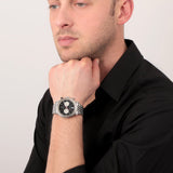 Buy Shop Maserati Legend Chronograph Black Dial Stainless Steel Watch For Men - R8873638001 USA Online
